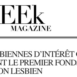 La LIG dans ChEEk Magazine