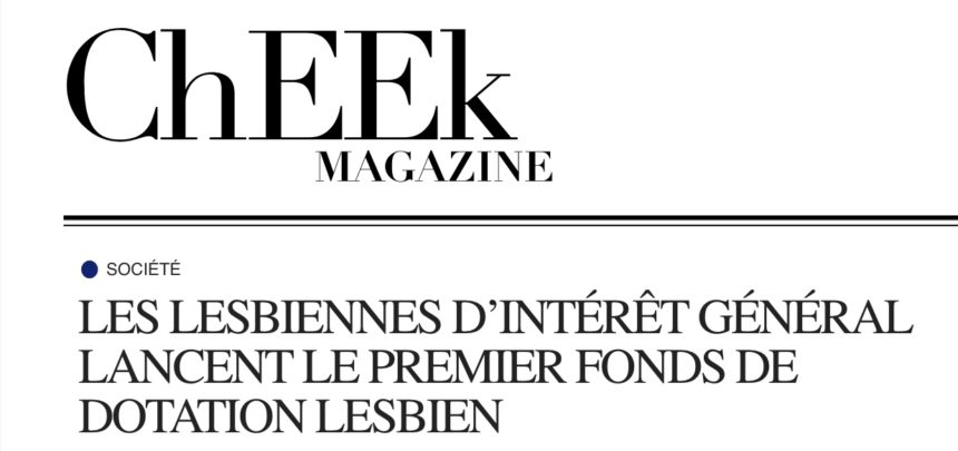 La LIG dans ChEEk Magazine