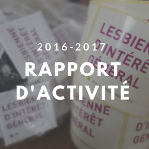 Rapport d’activité 2016-2017