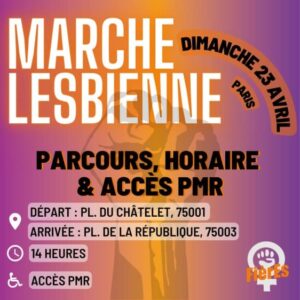 Marche lesbienne 2023