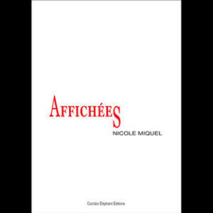 Réédition de “Affichées”