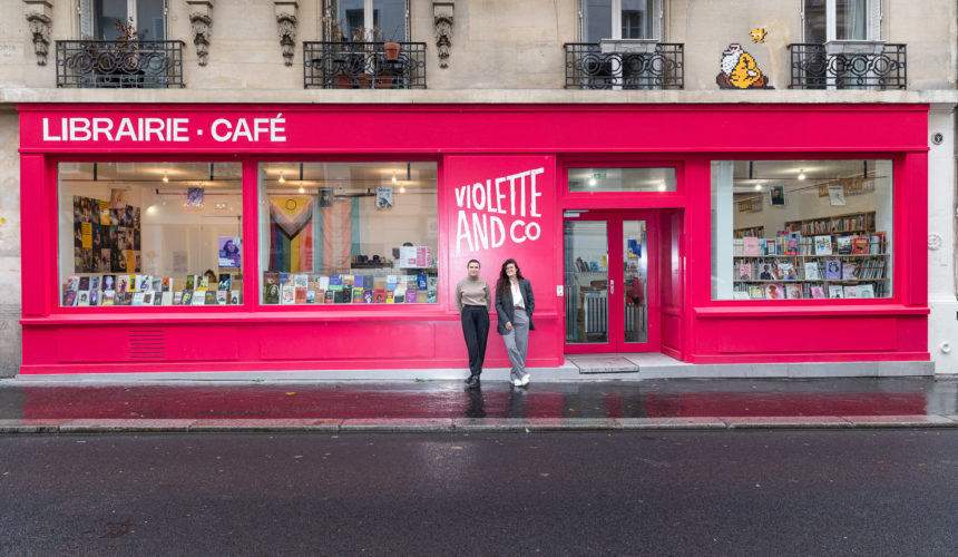 Réouverture de la librairie lesbienne Violette and Co