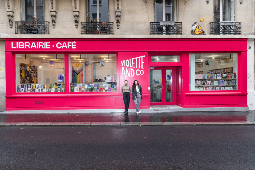 Réouverture de la librairie lesbienne Violette and Co