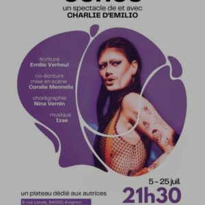Echo, un spetacle du Drag King Charlie d’Emilio