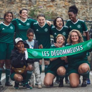 Les Dégommeuses, soutien aux exilées