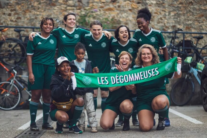 Les Dégommeuses, soutien aux exilées